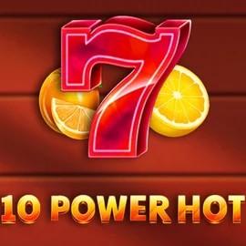10 Power Hot logo by Amusnet Interactive SkyHills Casino