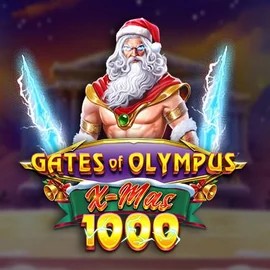 Gates of Olympus Xmas 1000 logo by Pragmatic Play at SkyHills Casino