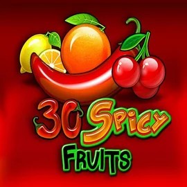 Official Slots logo: 30 Spicy Fruits by Amusnet Interactive at SkyHills Casino
