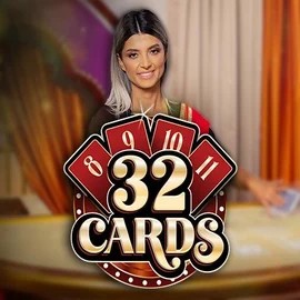 32 Cards casino game by Ezugi – featured logo at SkyHills Casino