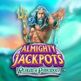 Jackpots logo of Almighty Jackpots – Realm of Poseidon from Novomatic at SkyHills Casino