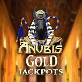 Anubis Gold Jackpots logo by Inspired Gaming SkyHills Casino