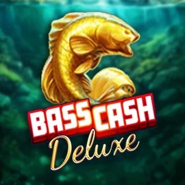 Bass Cash Deluxe slot logo by Alchemy Gaming at SkyHills Casino