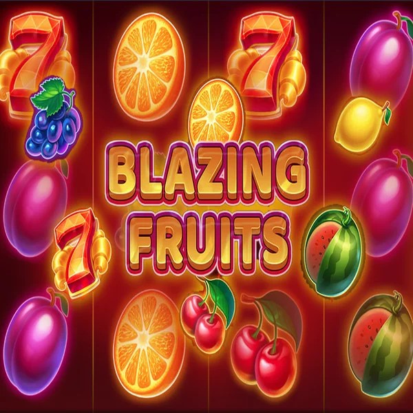 Blazing Fruits slot icon by Inbet Games, available at SkyHills Casino