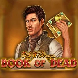 Book of Dead logo by Play’n GO SkyHills Casino