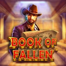 Book Of Fallen online game logo by Pragmatic Play on sky-hills-casino.org
