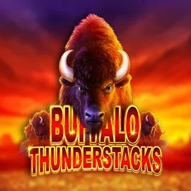 Slots logo of Buffalo Thunderstacks from Amatic Industries at SkyHills Casino