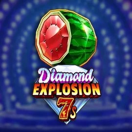 Diamond Explosion 7s casino game by RubyPlay – featured logo at SkyHills Casino