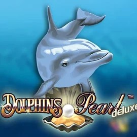 Dolphins Pearl Deluxe casino game by Novomatic – featured logo at SkyHills Casino