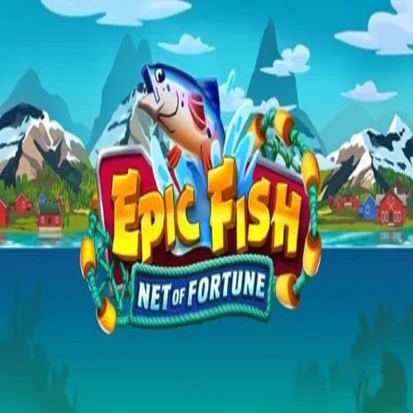 Slots logo of Epic Fish Net of Fortune from Quickspin at SkyHills Casino