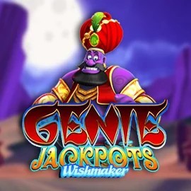 Genie Jackpots Wishmaker online game logo by Blueprint Gaming on sky-hills-casino.org