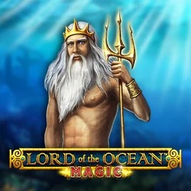 Lord Of The Ocean Magic slot logo by Novomatic at SkyHills Casino