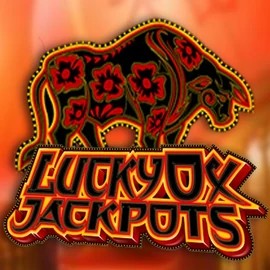 Lucky Ox Jackpots by Rival, showcased at sky-hills-casino.org – game logo