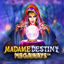 Madame Destiny Megaways game by Pragmatic Play – logo hosted on SkyHills Casino