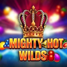 Mighty Hot Wilds logo – Slots by Inspired Gaming at SkyHills Casino