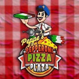 Peppe’s Pepperoni Pizza Plaza logo by Pragmatic Play at SkyHills Casino