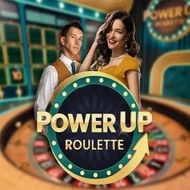 Live Casino logo of PowerUP Roulette from Pragmatic Play at SkyHills Casino