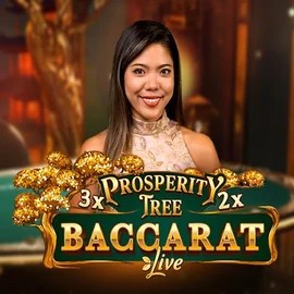 Prosperity Tree Baccarat by Evolution, showcased at sky-hills-casino.org – game logo