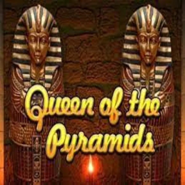 Slots logo of Queen of the Pyramids from Playtech at SkyHills Casino