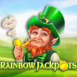 Try Rainbow Jackpots slot by Red Tiger Gaming on sky-hills-casino.org – logo image