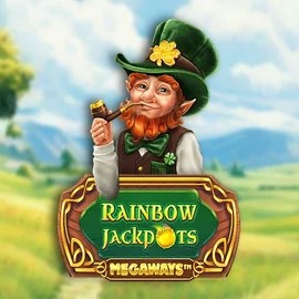 Rainbow Jackpots Megaways slot icon by Red Tiger Gaming, available at SkyHills Casino