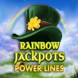 Official Jackpots logo: Rainbow Jackpots Power Lines by Red Tiger Gaming at SkyHills Casino