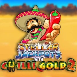 Official Jackpots logo: Stellar Jackpots with Chilli Gold x2 by Lightning Box Game at SkyHills Casino