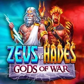 Zeus vs Hades: Gods of War logo – Slots by Pragmatic Play at SkyHills Casino